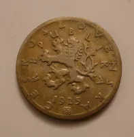 50 Haléř, 1925 ČSR