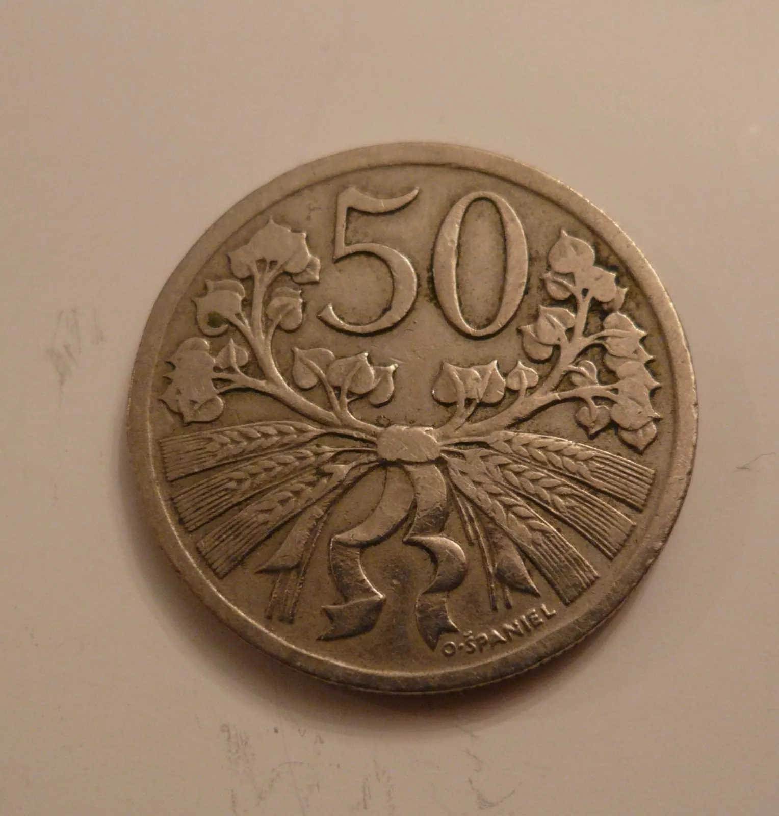 50 Haléř, 1927, ČSR