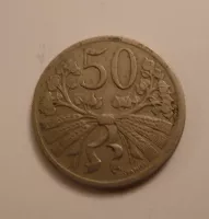 50 Haléř, 1927, ČSR