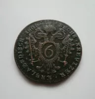 6 Krejcar, 1800 B, František II., Uhry