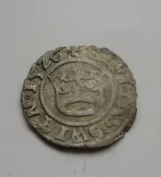 peníz s korunou, Ludvík Jagellonský, 1516-1526, Svídnice