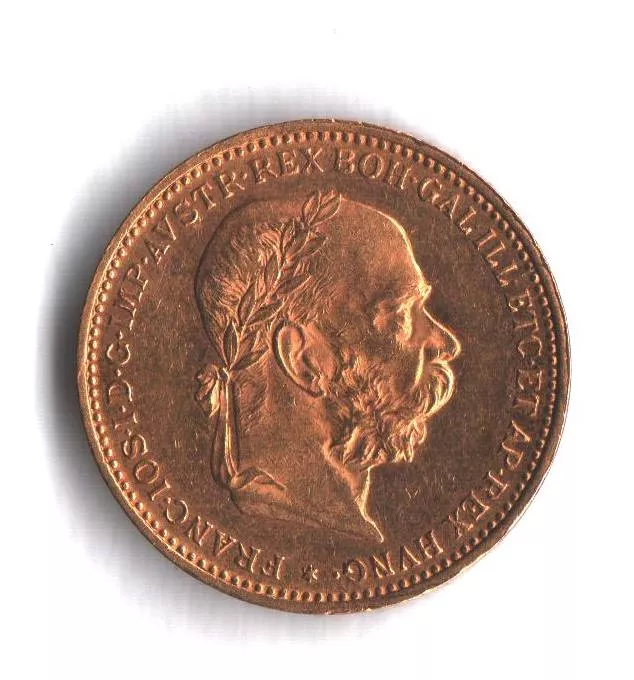 20 Korun(1897-Au 900-6,8g-ražba bz