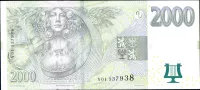 2000Kč/2007/, stav UNC, série V 01 !!