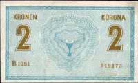 2K/1914/, stav 0, vzácná série B 1051