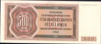 500K/1942/, stav 1+, série I - I.vydání, neperforovaná!