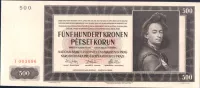 500K/1942/, stav 1+, série I - I.vydání, neperforovaná!