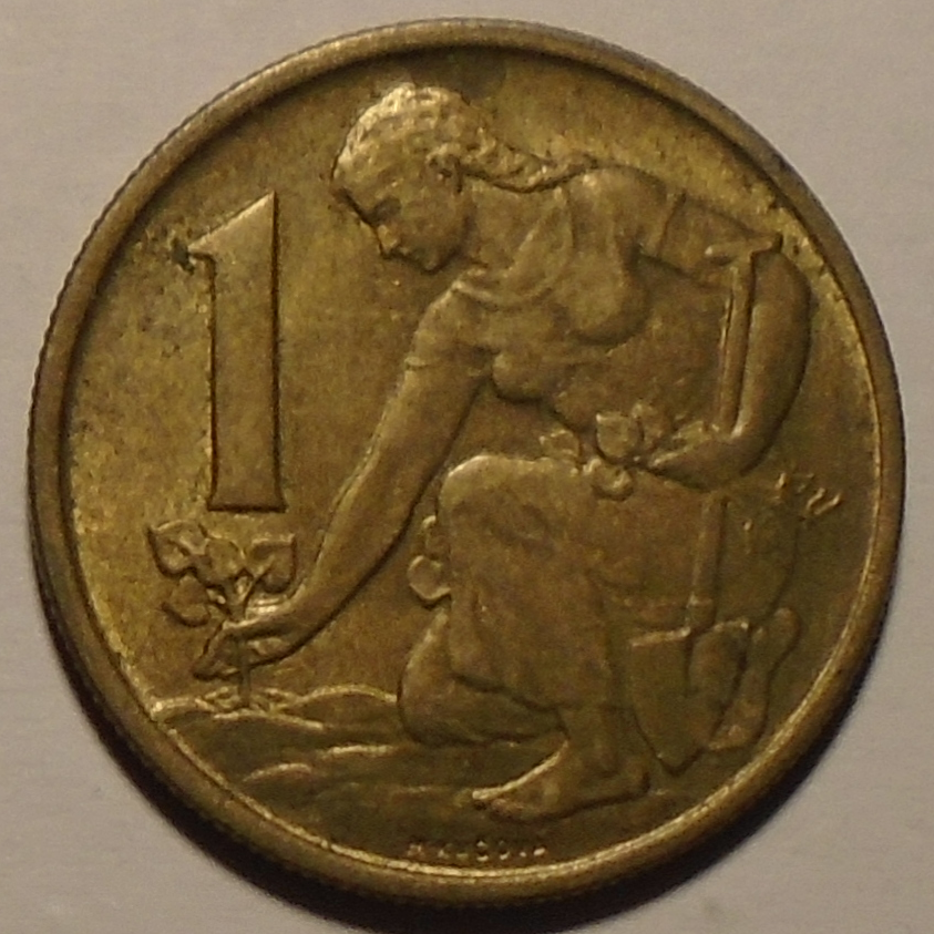 ČSR 1 Koruna 1957