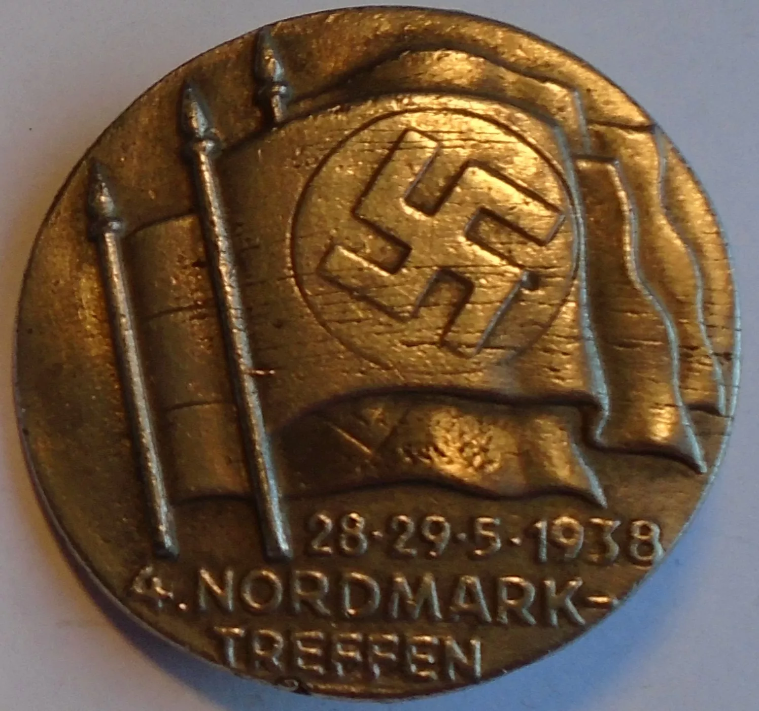 Německo Nordmark kopie těžký kov