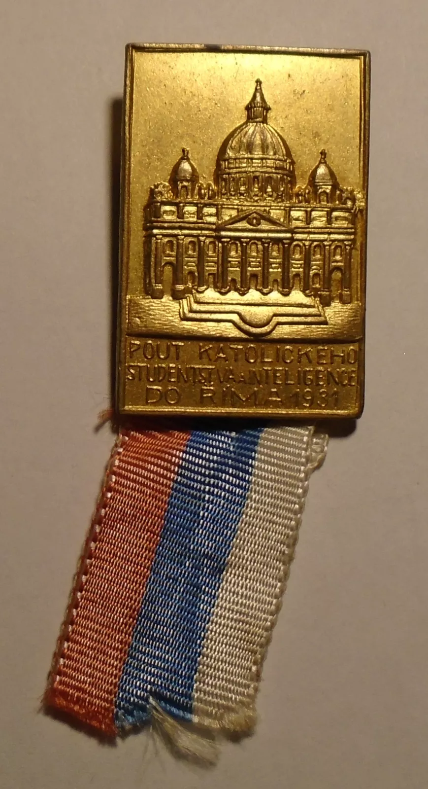 ČSR pouť studentstva do Říma 1931