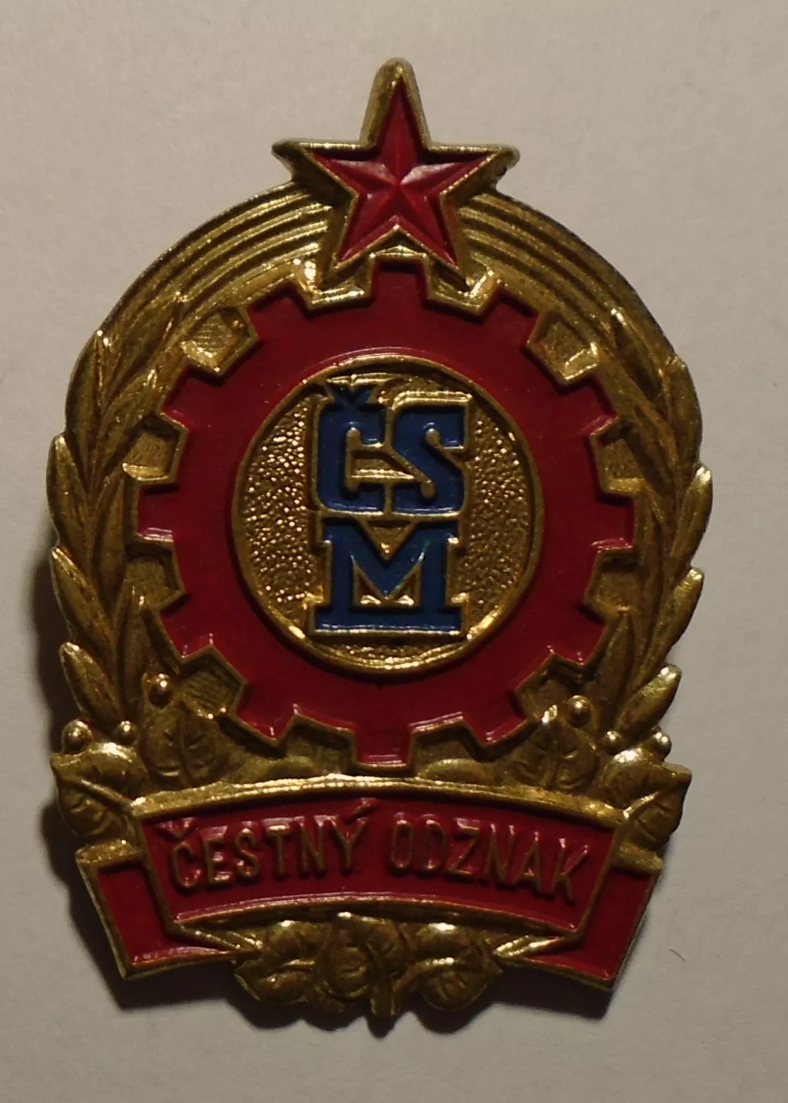ČSSR Český odznak ČSM