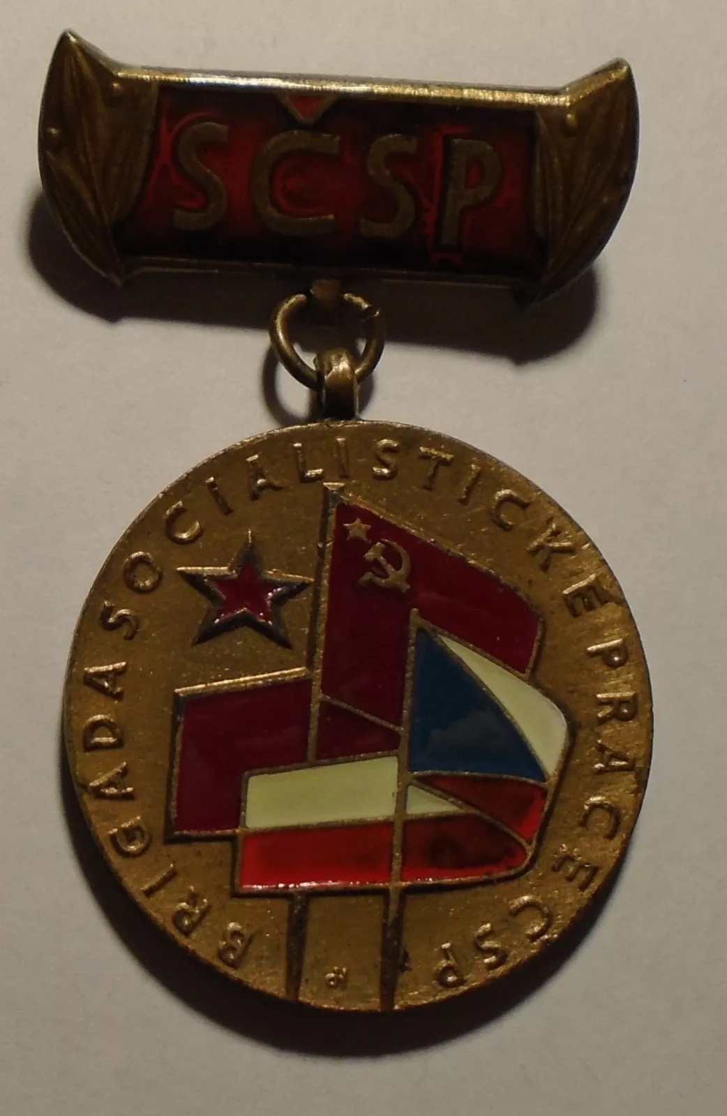 ČSSR SČSP - brigáda soc. práce