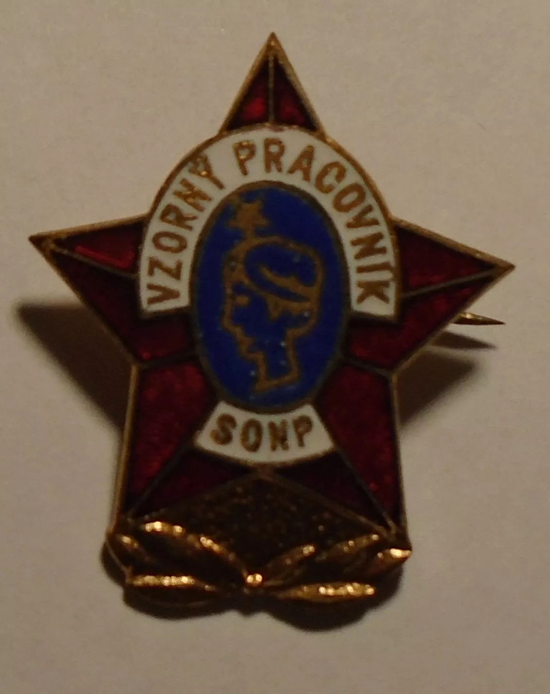 ČSSR Vzorný pracovník SONP