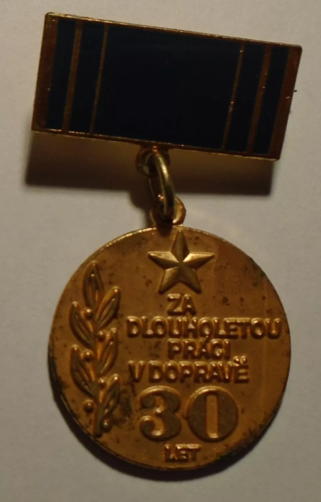ČSSR Za 30 let práce v dopravě + miniatura