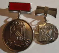ČSSR ZENIT SSM stř. stupeň + miniatura