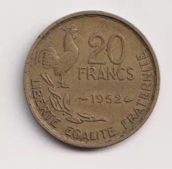 Francie 20 frank 1952