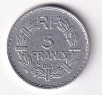 Francie 5 frank 1947