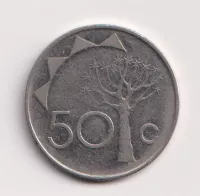 Namibie 50 cent 1993