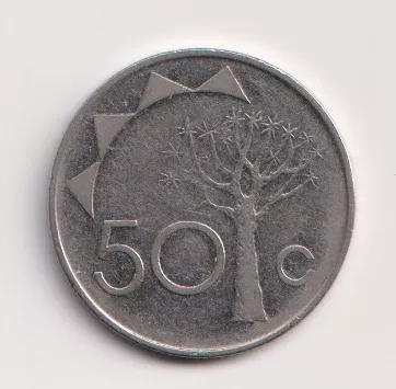 Namibie 50 cent 1993
