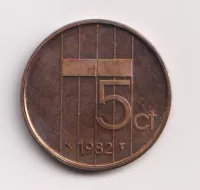 Nizozemí 5 cent 1982