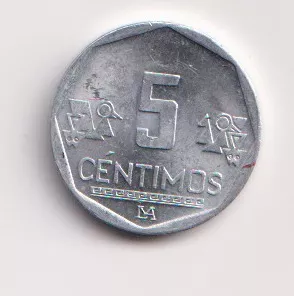 Peru 5 centimos 2008