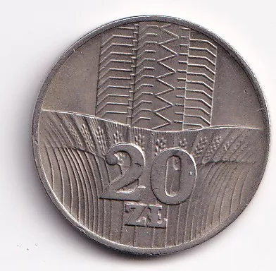 Polsko 20 zlotých 1976