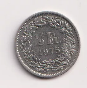Švýcarsko ? frank 1975