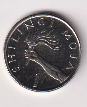 Tanzánie 1 schilling 1992