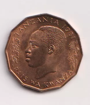 Tanzánie 5 tano 1981