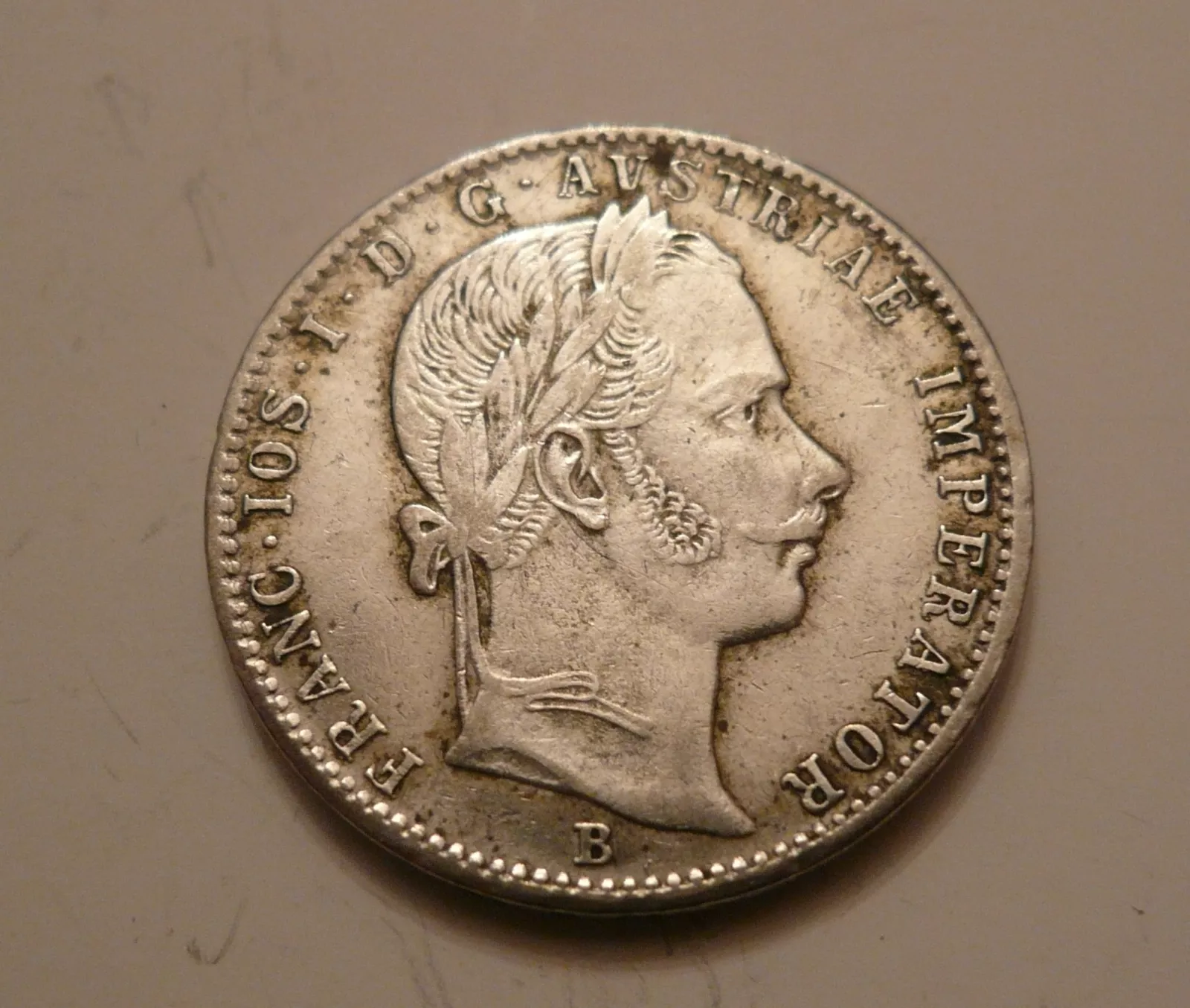 1/4 FL,1860, B, Uhry
