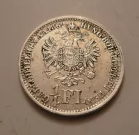 1/4 FL, 1862, A, Rakousko