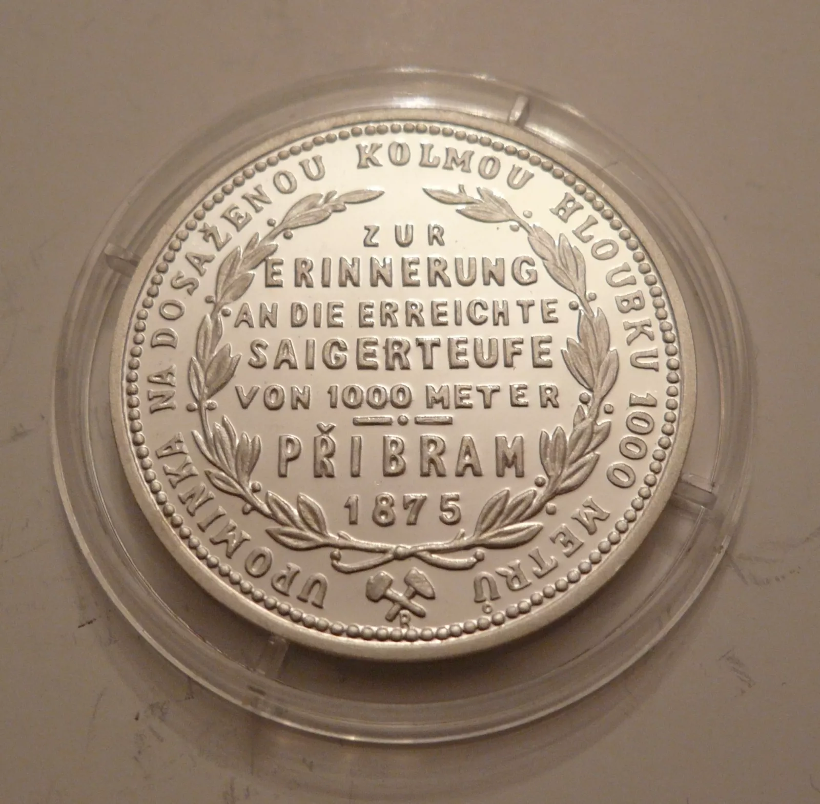 1 FL, příbramský, 1875 Ag, Rakousko