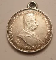1 Koruna, 1896,miléniová, Uhry