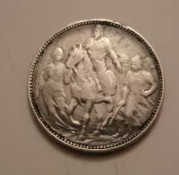 1 Koruna,1896, milénium, Uhry