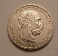 1 Koruna, 1900, PĚKNÁ, Rakousko