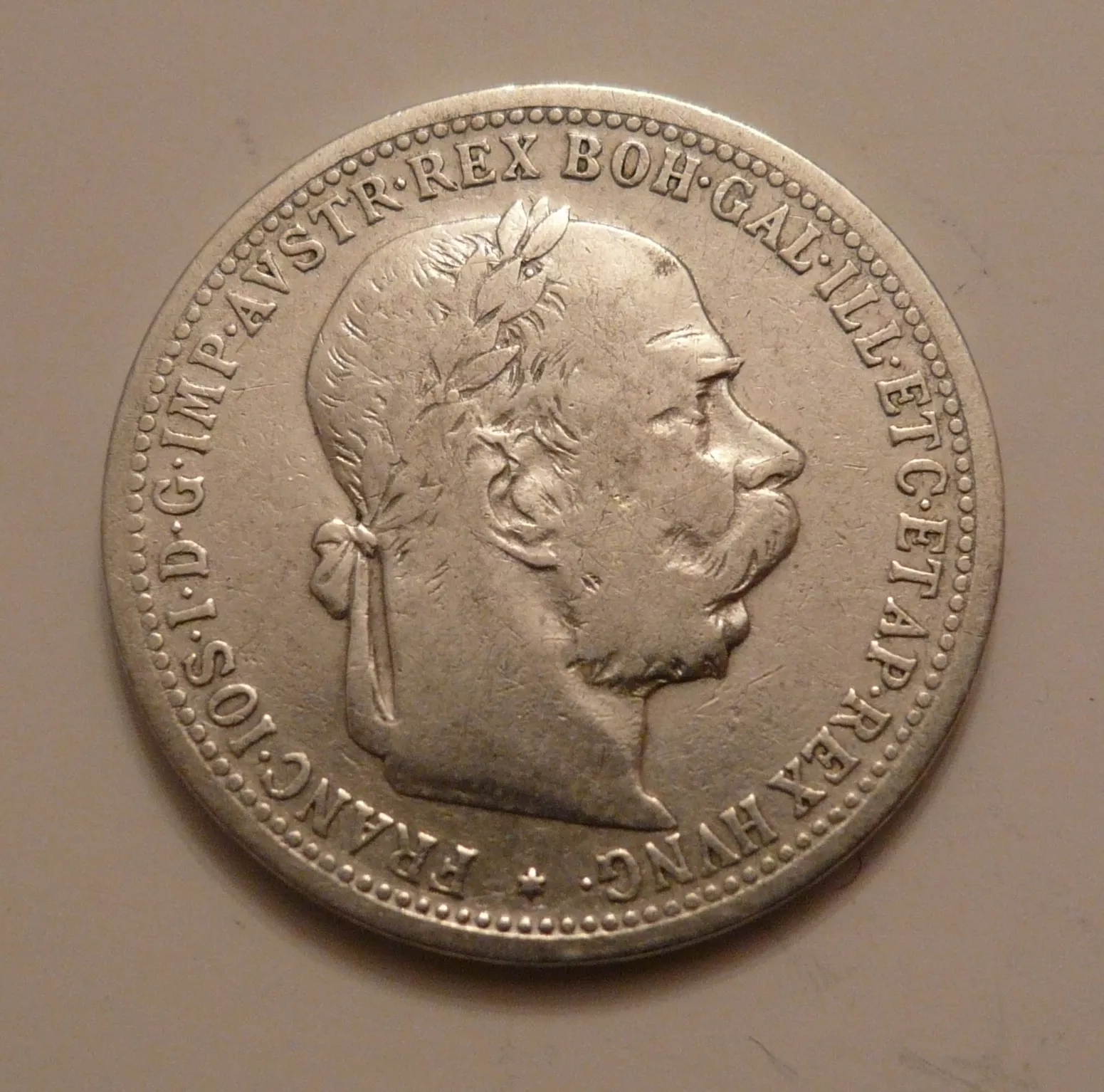 1 Koruna, 1904, Rakousko