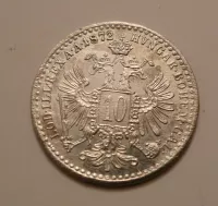 10 Krejcar, 1872, Rakousko