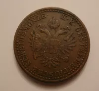 2 Krejcar, A, 1851, Rakousko