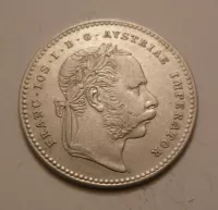 20 Krejcar, 1868 PĚKNÝ, Rakousko