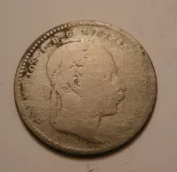 20 Krejcar, 1868, Rakousko