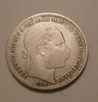 20 Krejcar, 1869, GYF, Uhry