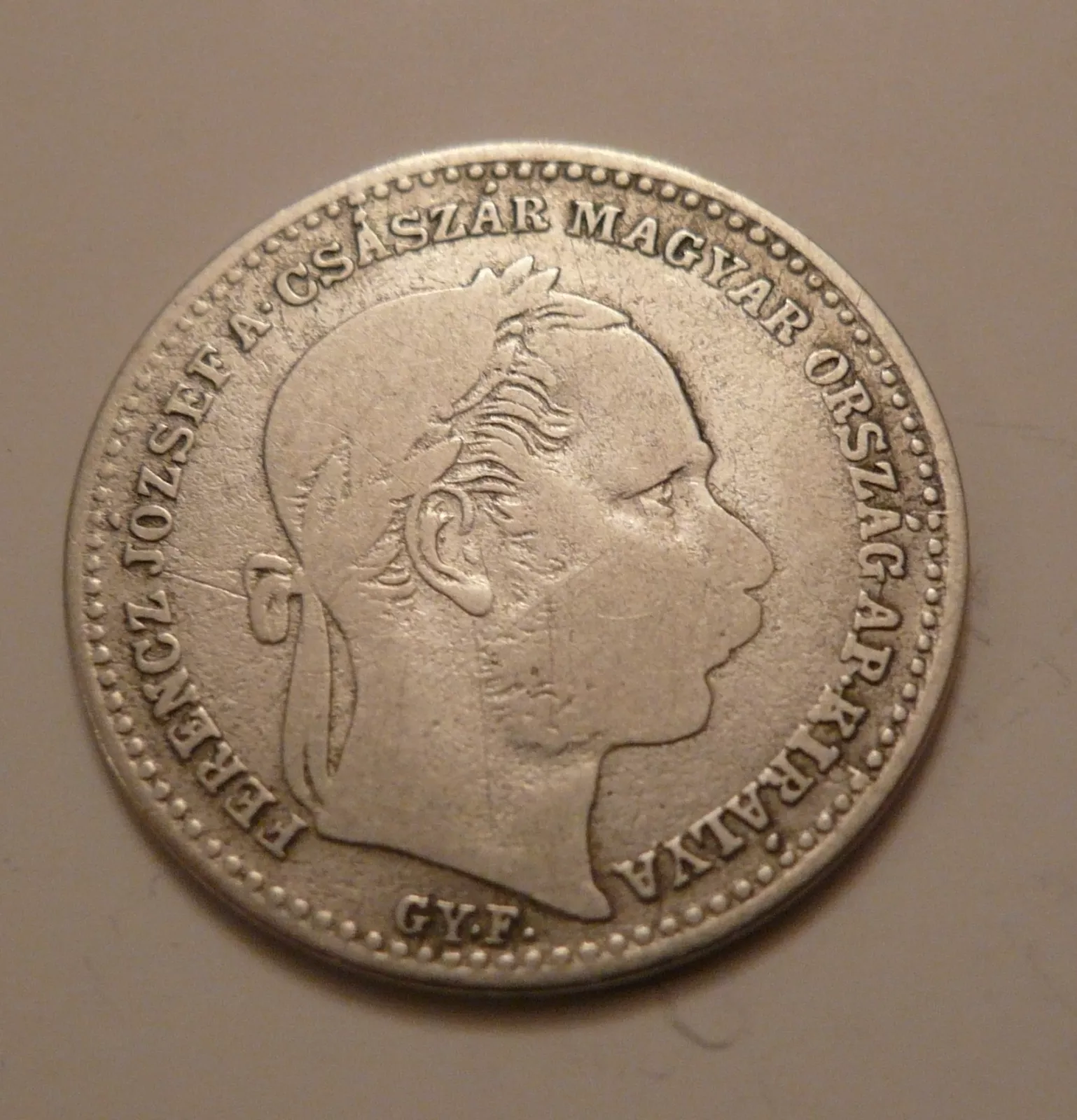 20 Krejcar, 1869, GYF, Uhry