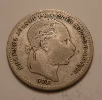 20 Krejcar, 1870, GYF, Uhry