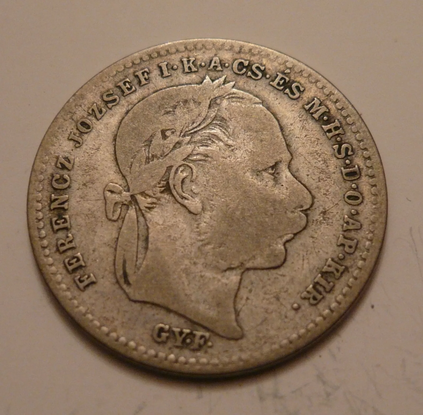 20 Krejcar, 1870, GYF, Uhry