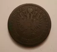 4 Krejcar, 1861, A, Rakousko