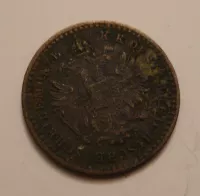 5/10 Krejcar, 1859, A, Rakousko