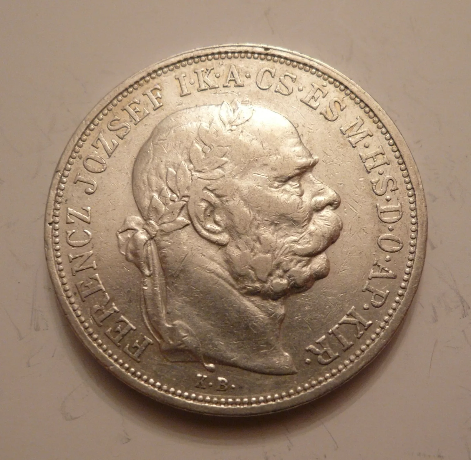 5 Korun, 1907, KB, Uhry