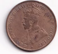Austrálie 1 penny 1934