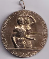 ČSR-tělovýchovné slavnosti 1958
