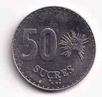 Ekvádor 50 sucre 1991