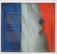 Francie sada 1 frank a 1 euro